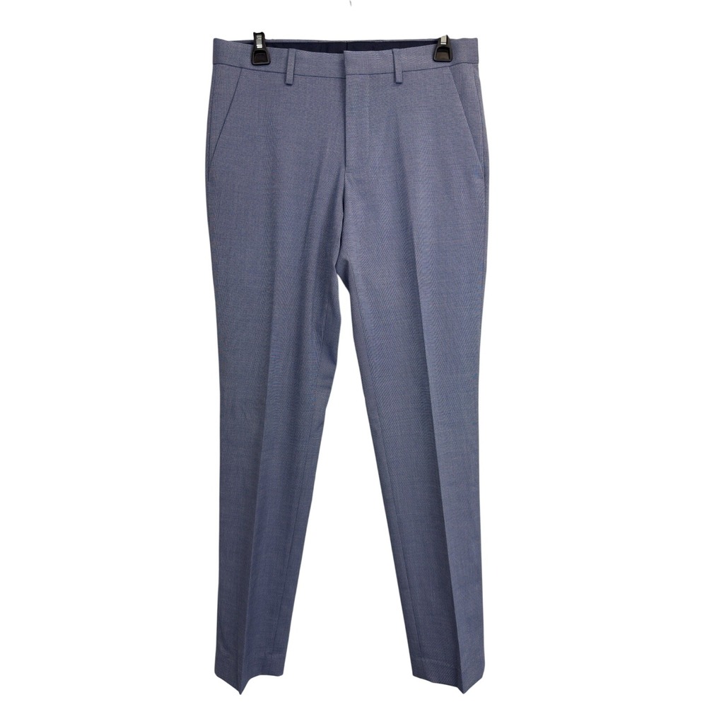 Express‎ Extra Slim Wrinkle Resistant Mens Dress Pants Size 30X31 Blue